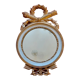 Round mirror in gilded wood Louis XVI style