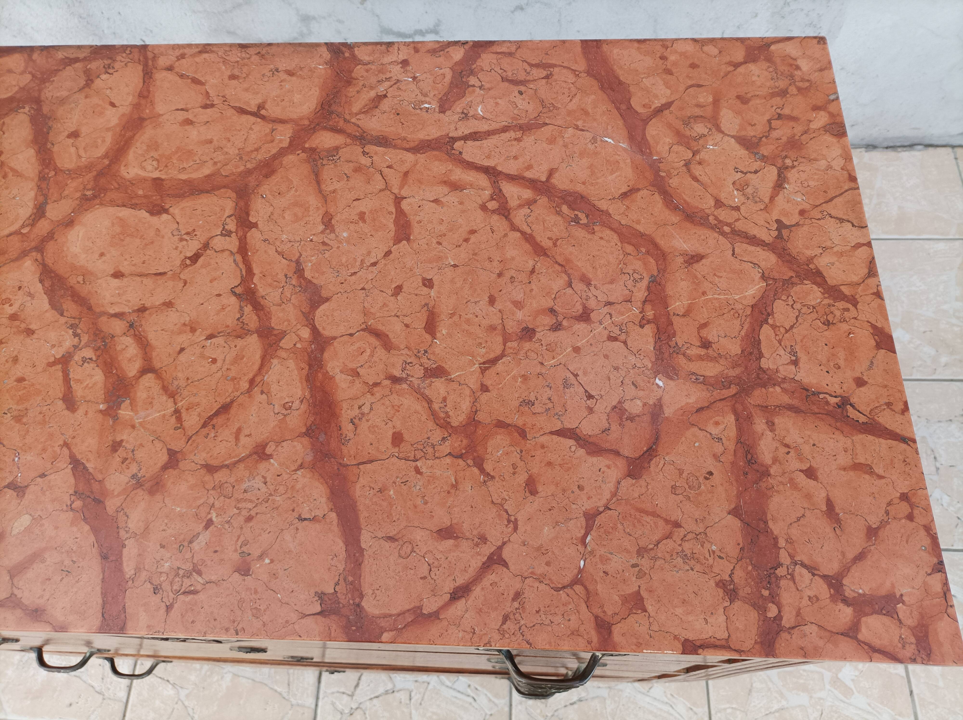 Art Deco walnut commode