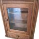 French Art Deco Oak Wall Cabinet, 1930s