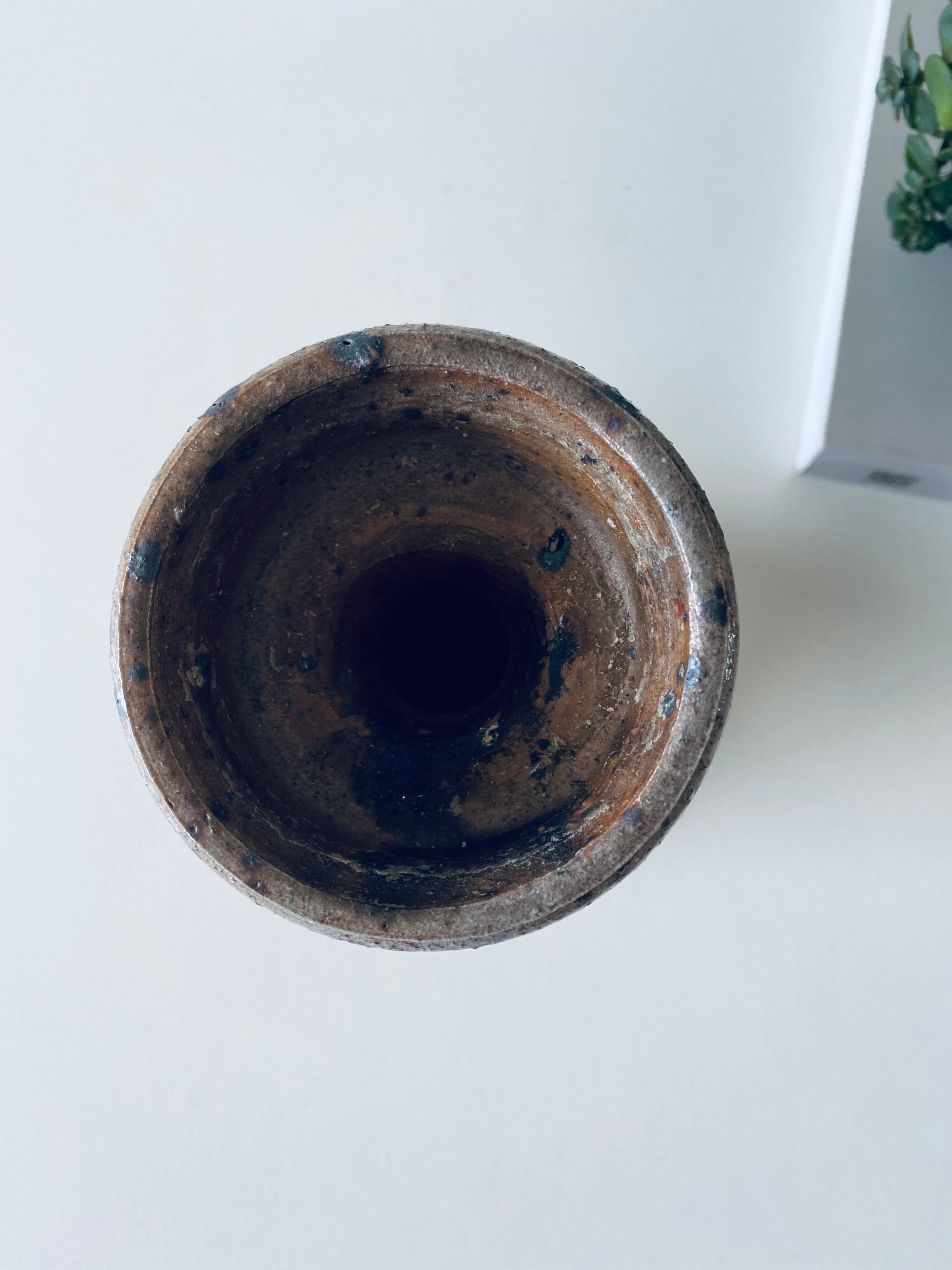 Pyrity sandstone candlestick