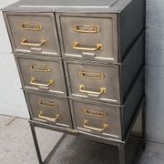 Former furniture workshop six drawers metal Strafor