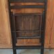 Chaise vintage pliante en bois
