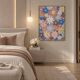 Spring bloom Textured Tableau 60x80cm handmade signed with frame