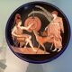 Longwy art deco dish by r rizzi
