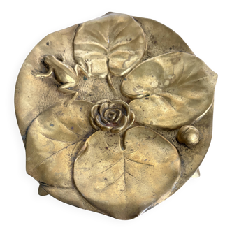 Large Art Nouveau Centrepiece – Gilded Bronze