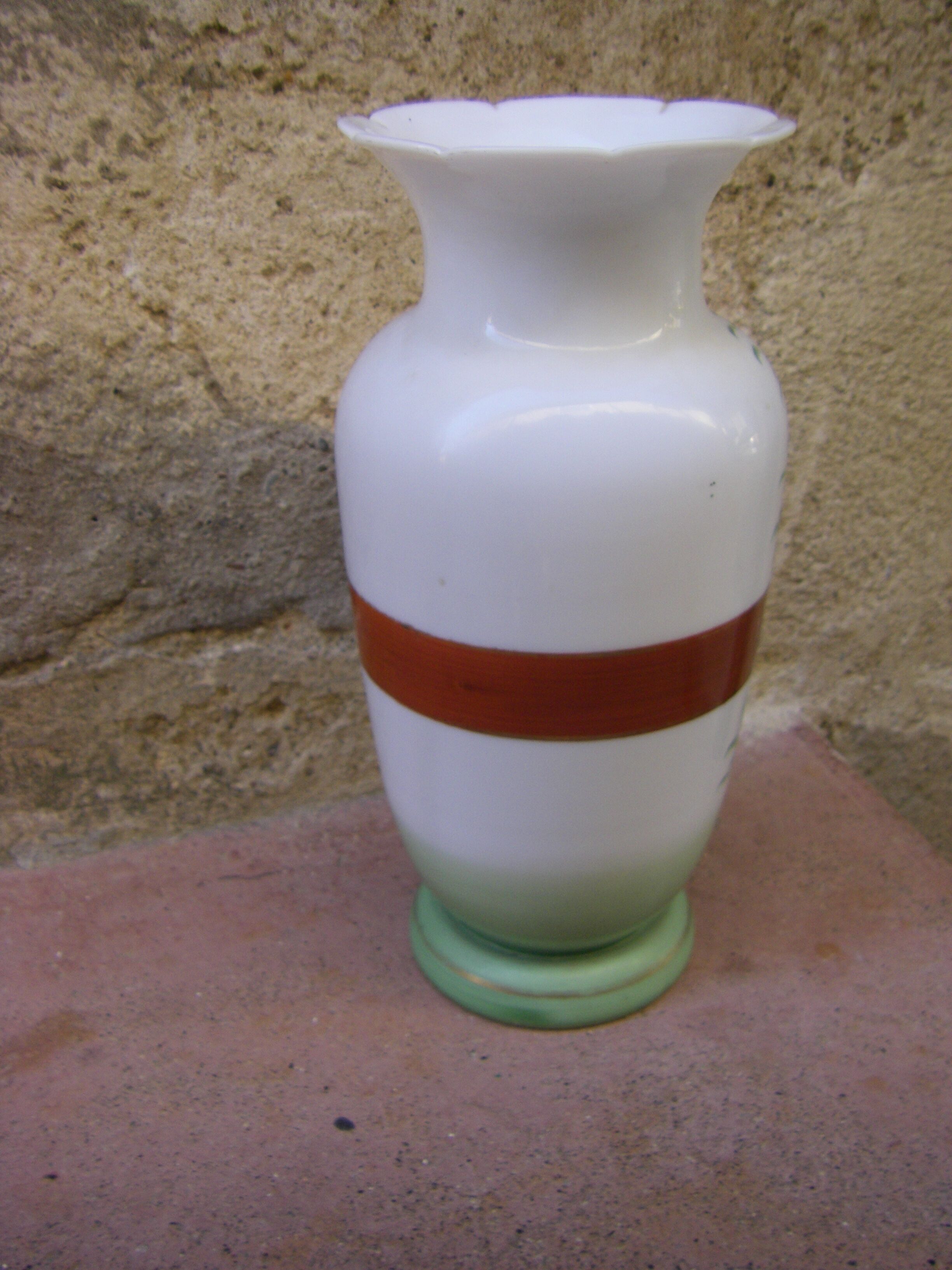 Ancient opaline vase