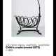 Berceau, lit bébé vintage en bois courbé