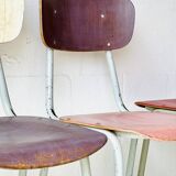 Chaises d'école Bistro, lot de 4