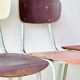 Chaises d'école Bistro, lot de 4