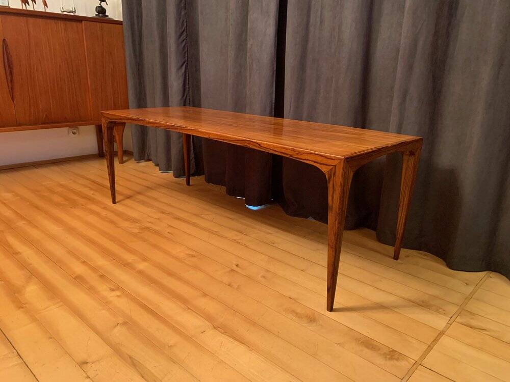 Table basse attribuée à Johannes Andersen pour CFC Silkeborg, Danemark, années 1950.