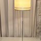 Lampadaire en métal chromé, années 70