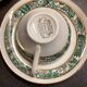 Set of Six Vintage Pillivuyt Coffee Cups and Saucers