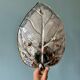 Large tray, leaf-shaped centerpiece