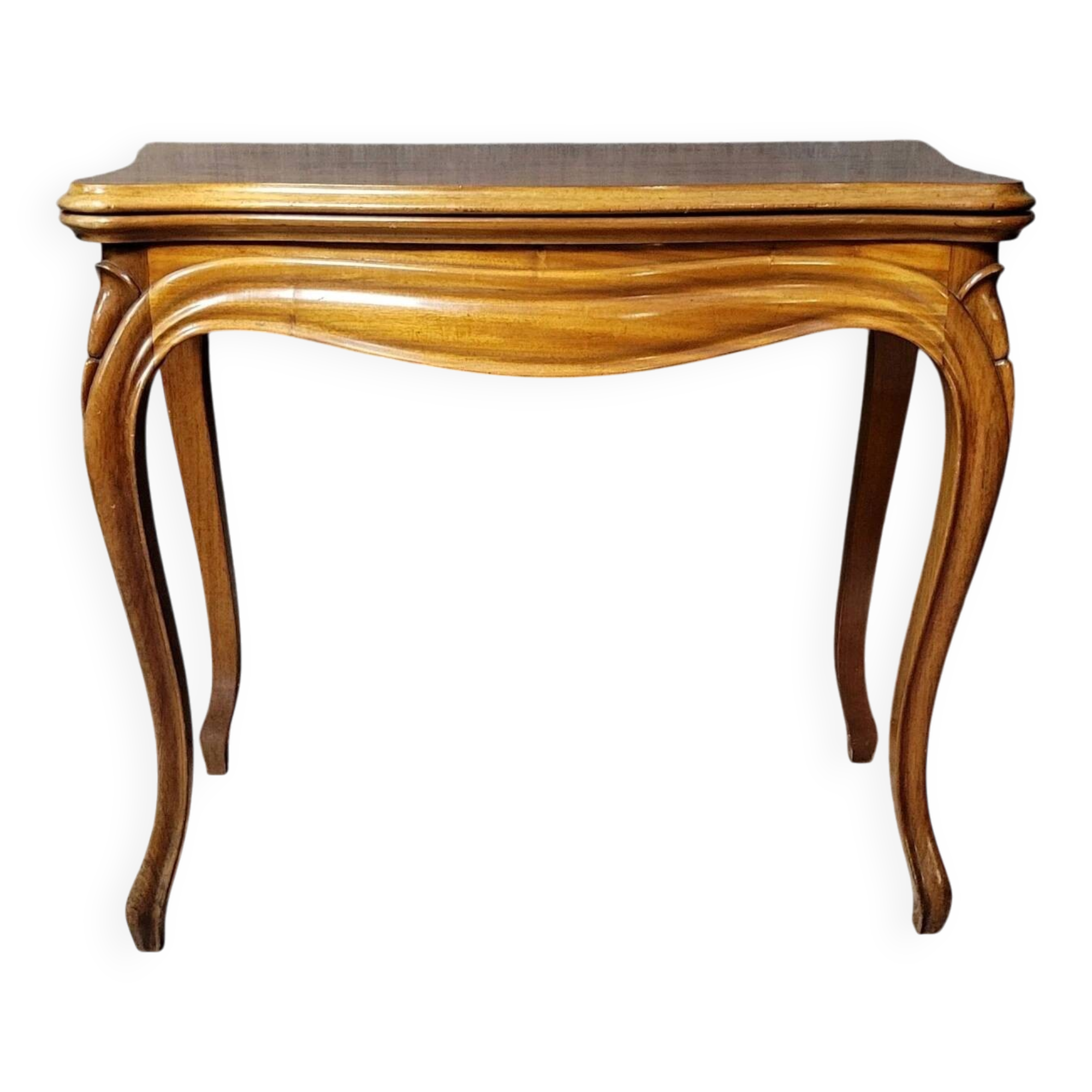 Louis XV style mahogany games table circa 1850