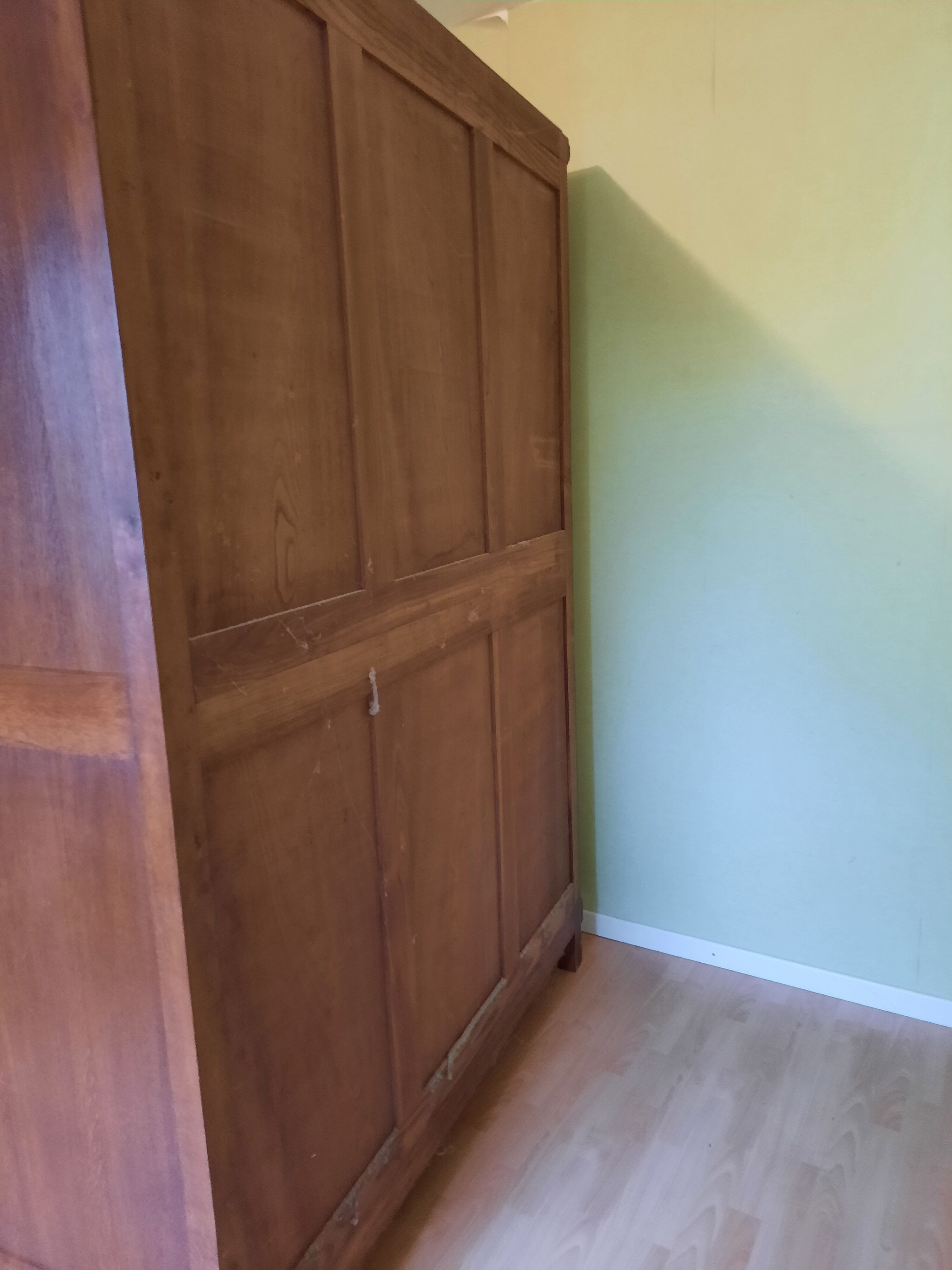 3-door art deco cabinet