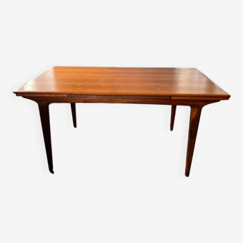 Table vintage de designer extensible (6 à 10 personnes) - années 60