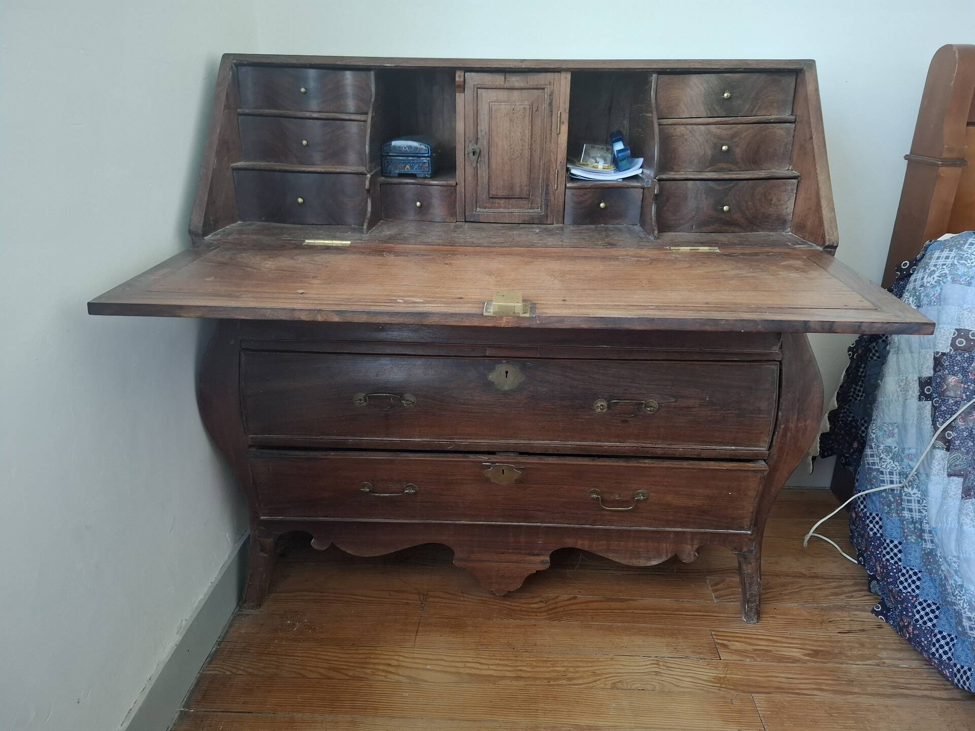 Rosewood writing desk