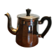 Théière vintage en cuivre chromé Menesa