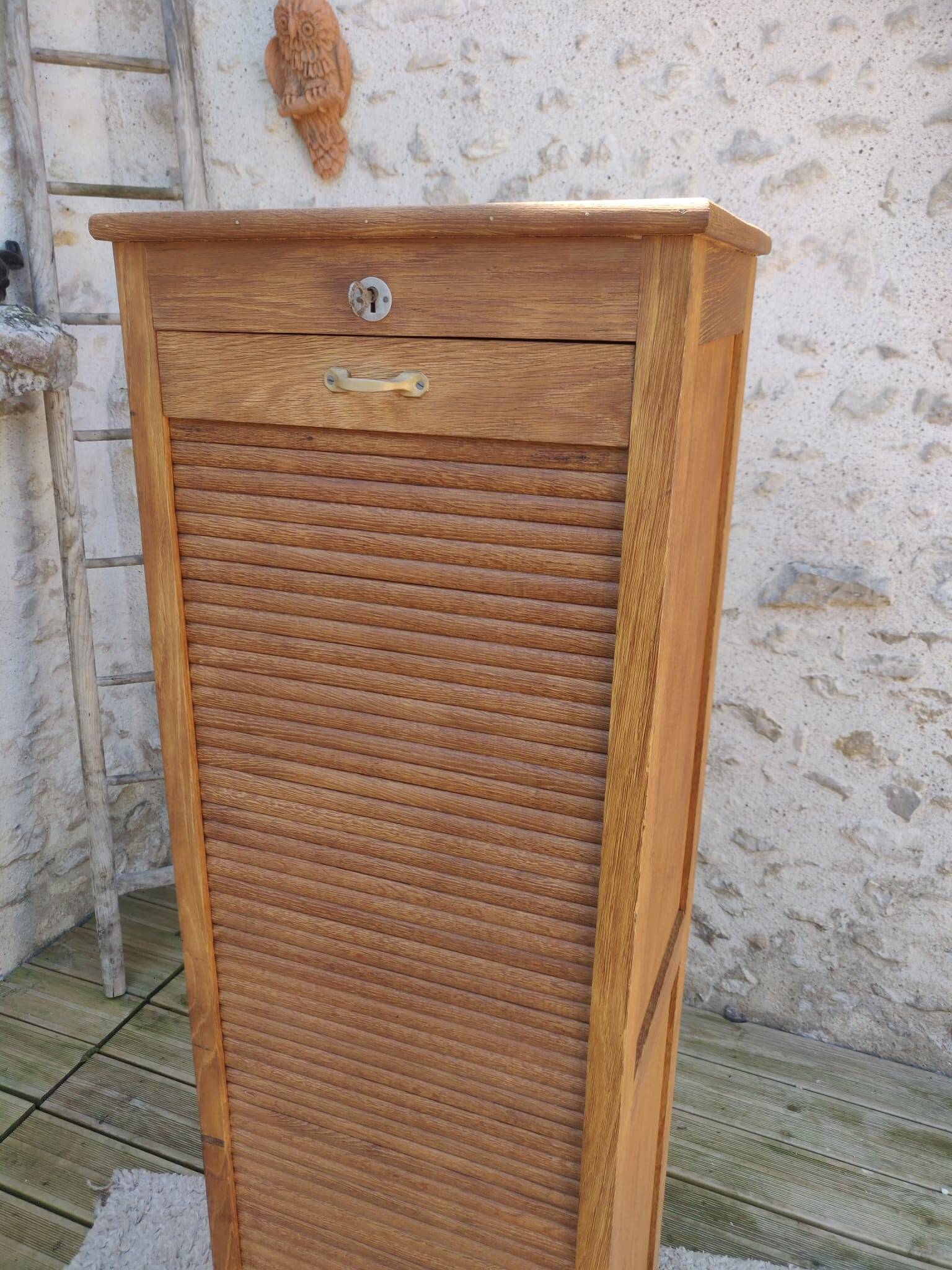 Old restored filing cabinet