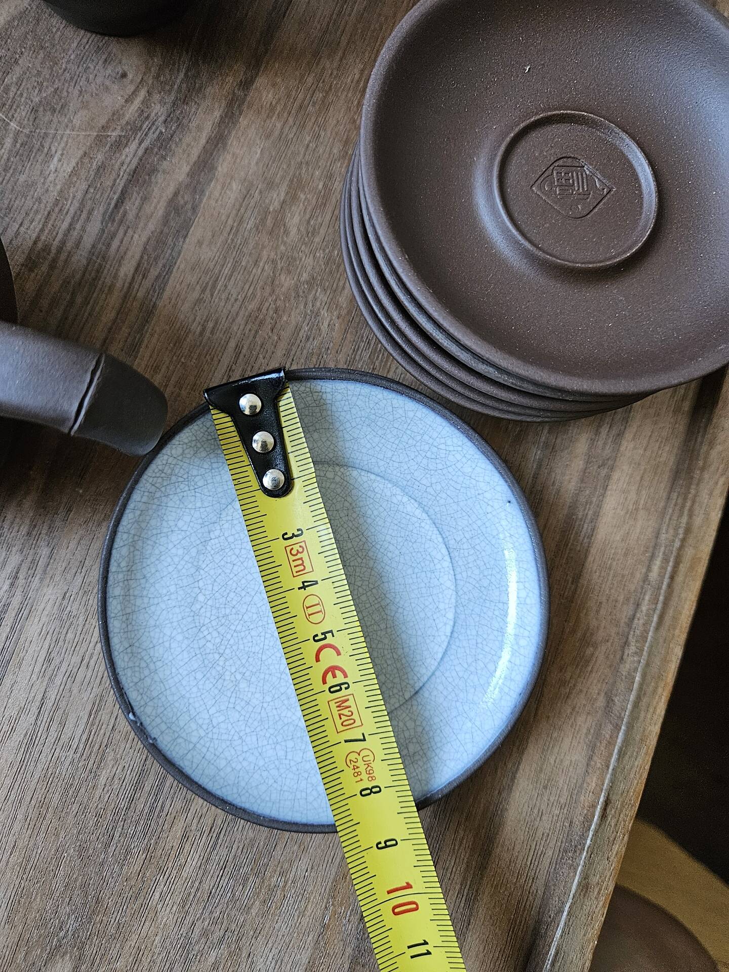 Yixing clay tea set