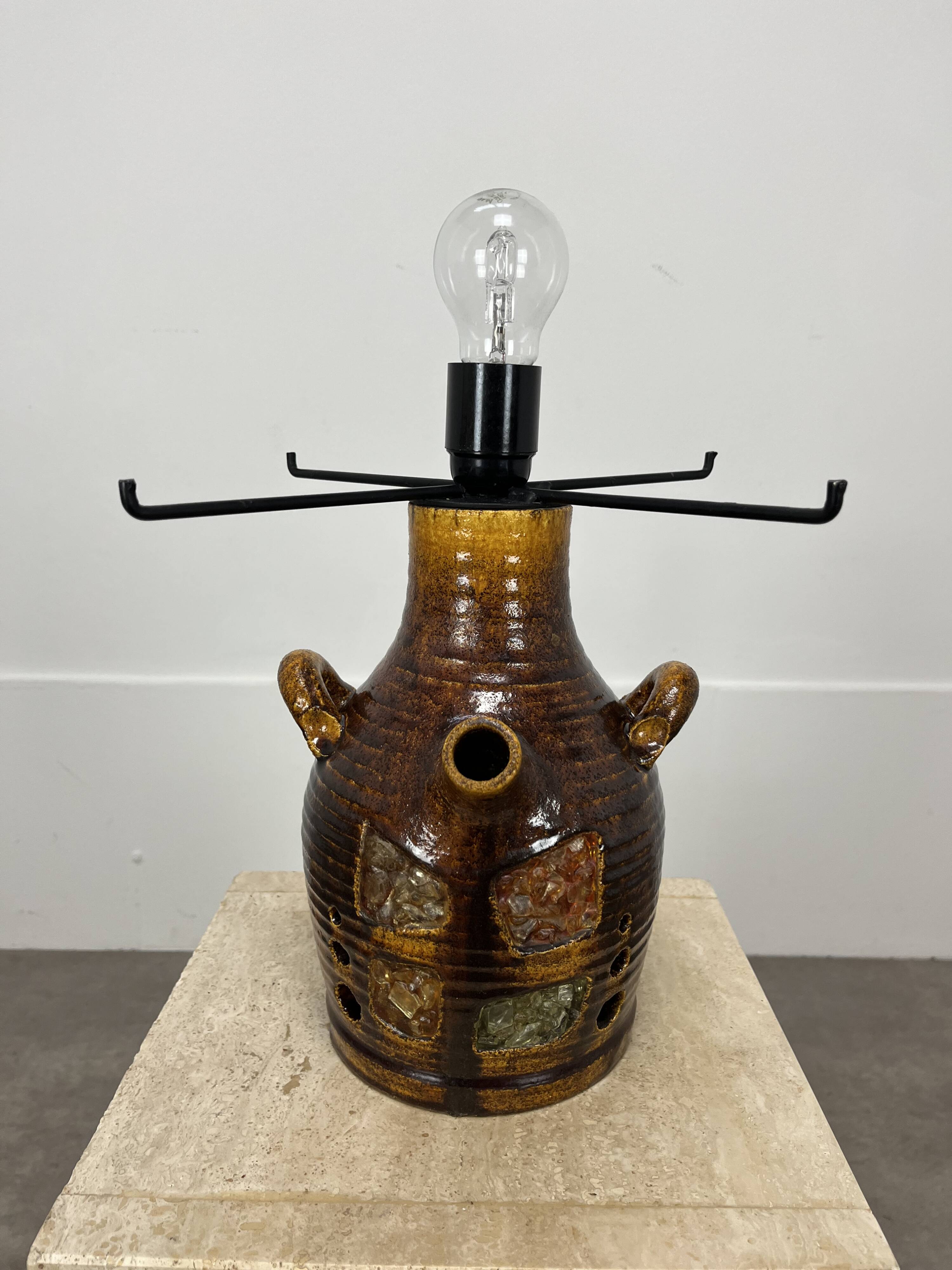 Accolay ceramic lamp 1960