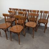 Baumann bistro chairs, set of 10