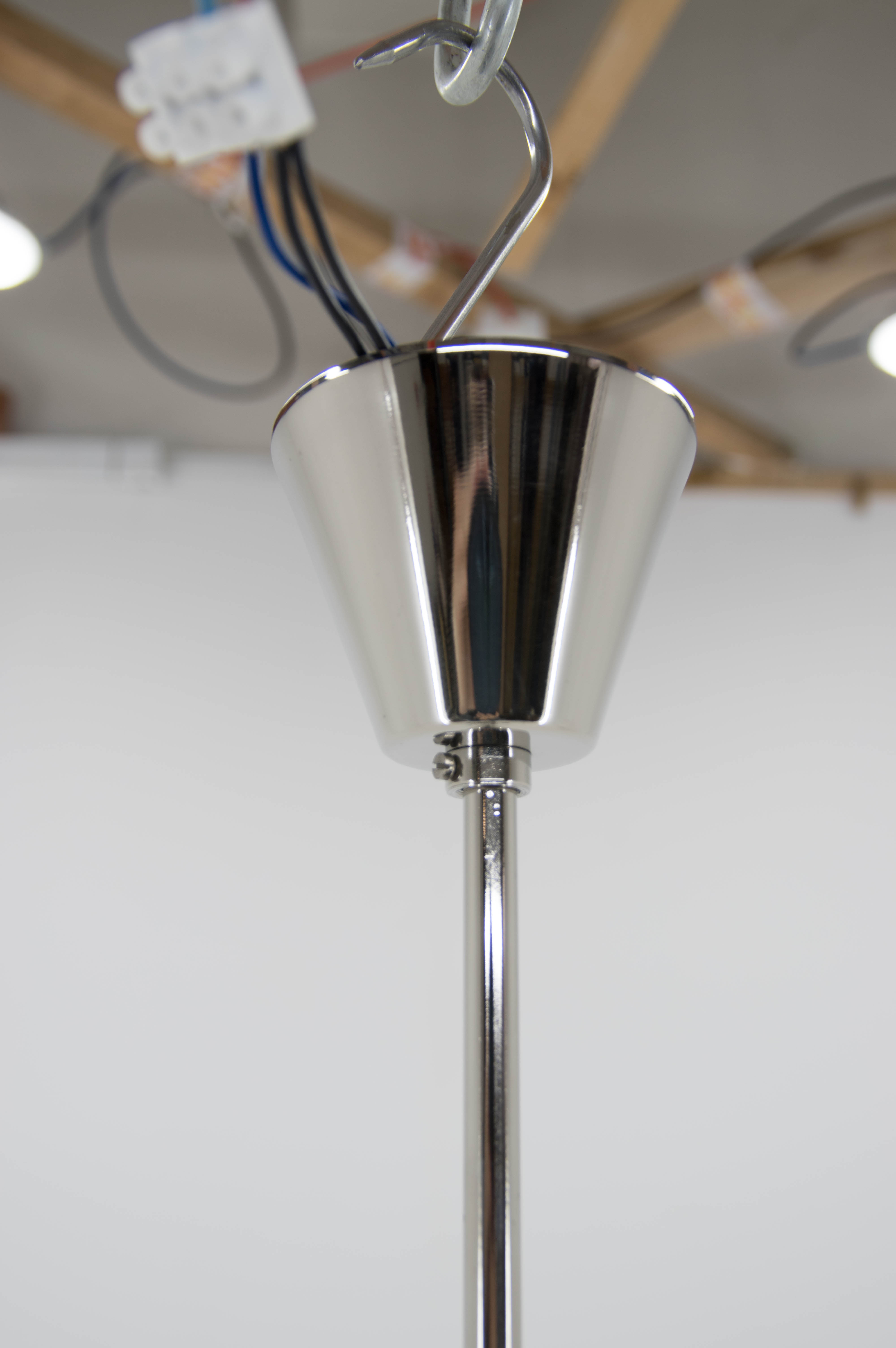 Lustre spoutnik 7-lumières, années 1960, excellent état