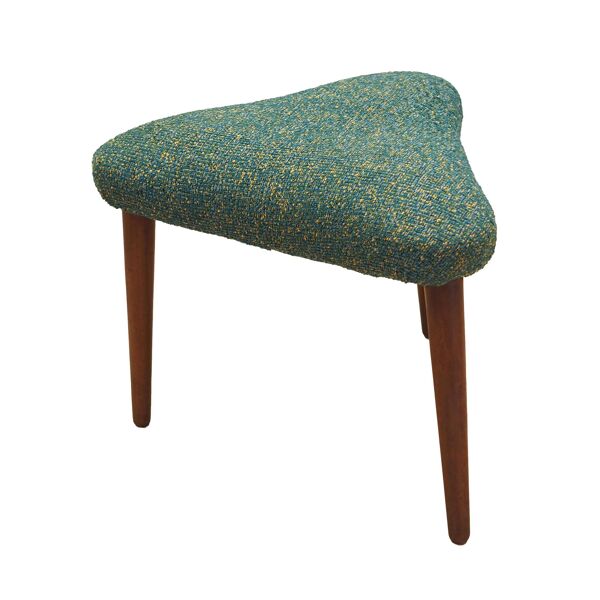 Repose-pieds, tabouret danois en teck, années 1970