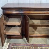 Victorian enfilade from the 19th century in mahogany