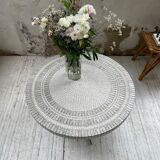 Table basse Heinz Lilienthal mosaïque marbre
