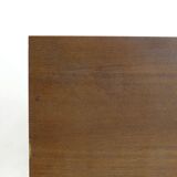 Wooden and rattan chest of drawers from the 60s.