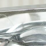 LW Paris "swan" lamp in silver metal, circa 1940