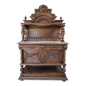 Desserte buffet ancien noyer