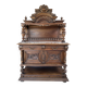 Desserte - Buffet ancien en noyer Henri II XIXeme