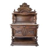 Dessert - Antique walnut buffet Henri II 19th century