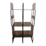 Smoked plexiglass bookshelf