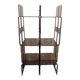 Smoked plexiglass bookshelf