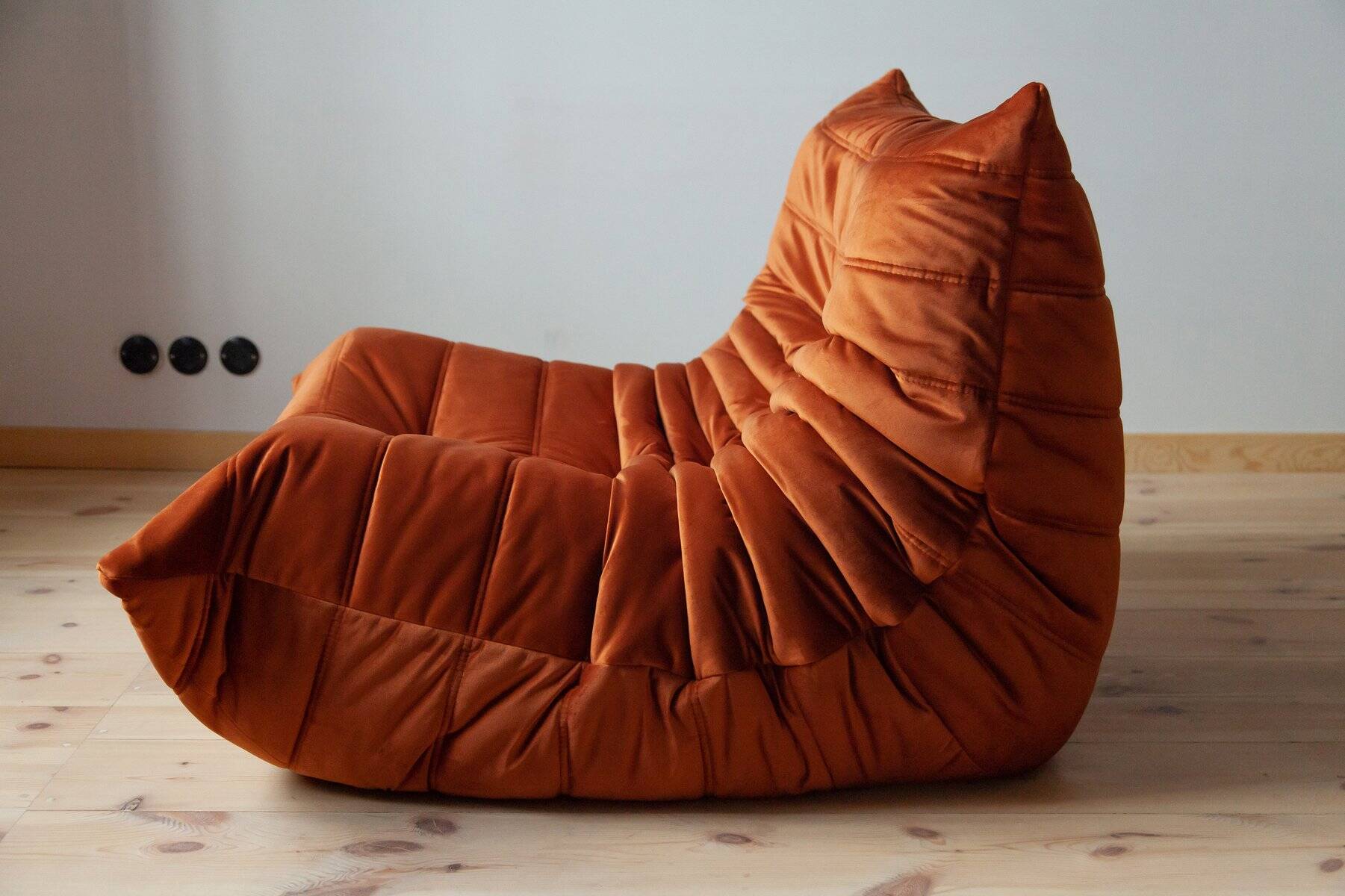 Amber Togo lounge chair by Michel Ducaroy for Ligne Roset