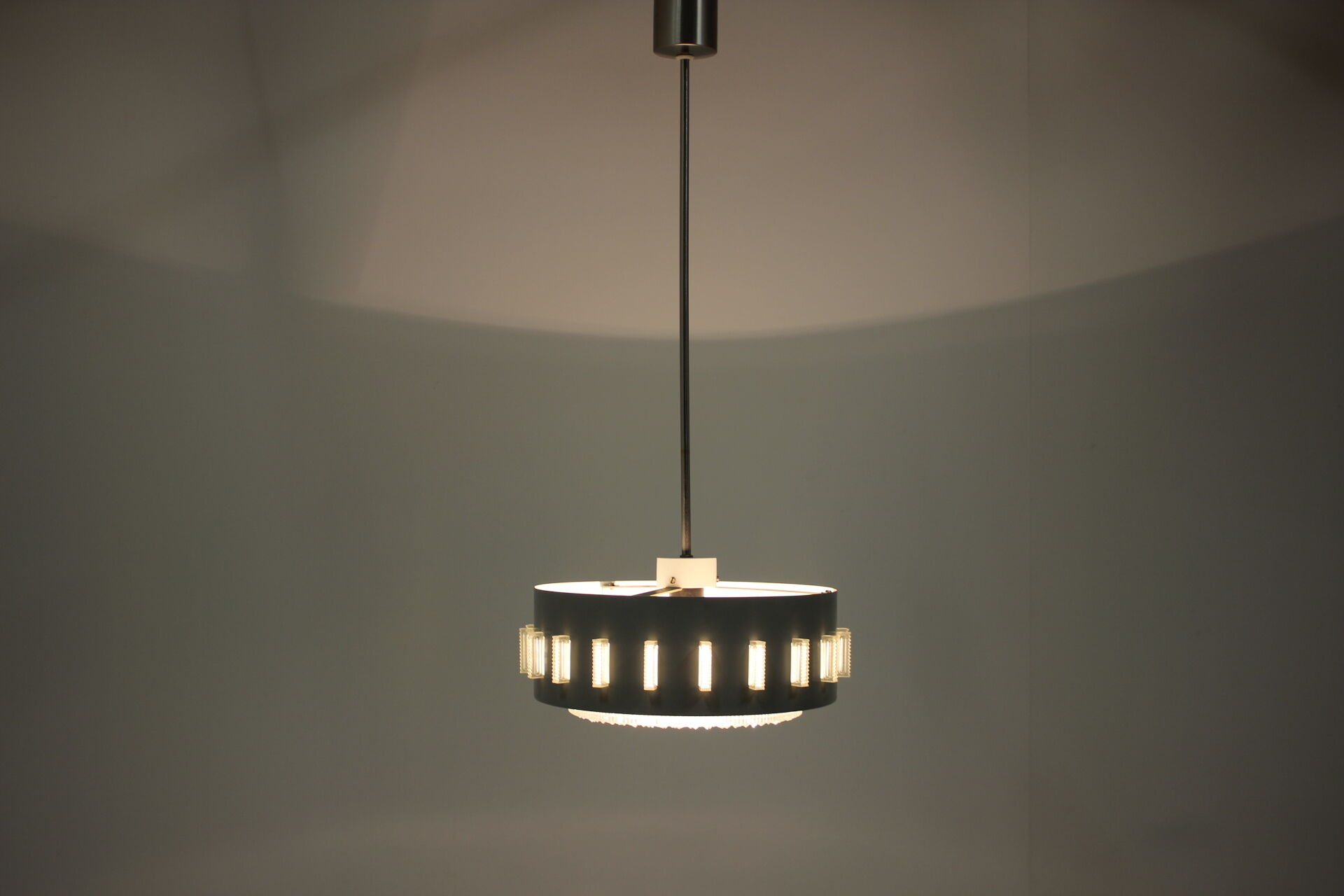 Grey hanging lamp, 1960‘s