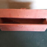 Painted wood toolbox