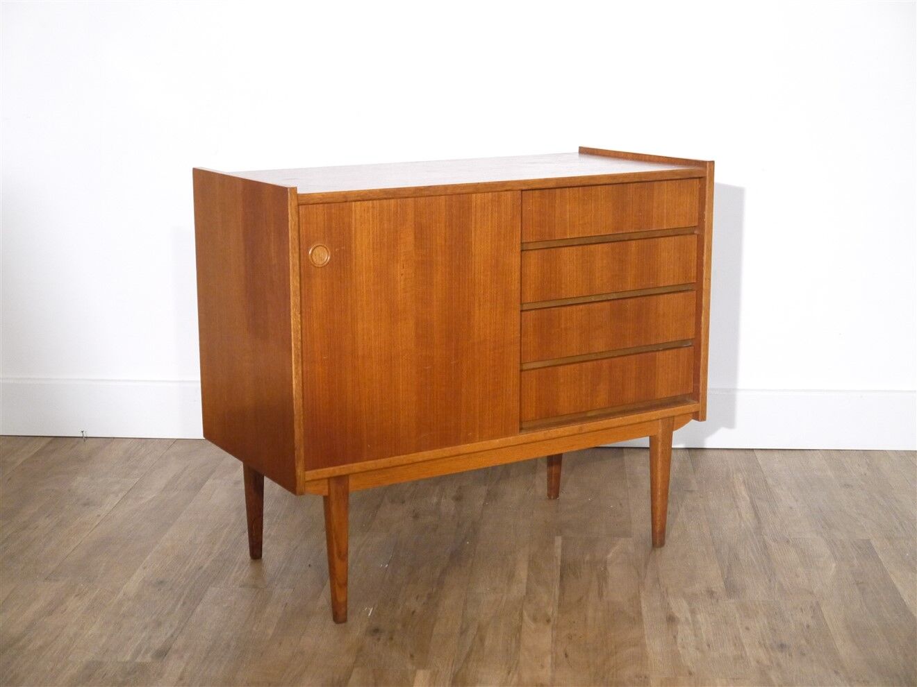 Scandinavian vintage teak sideboard 1960