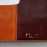 Miroir céramique Marion de Crécy pour l'atelier Mithe Espelt