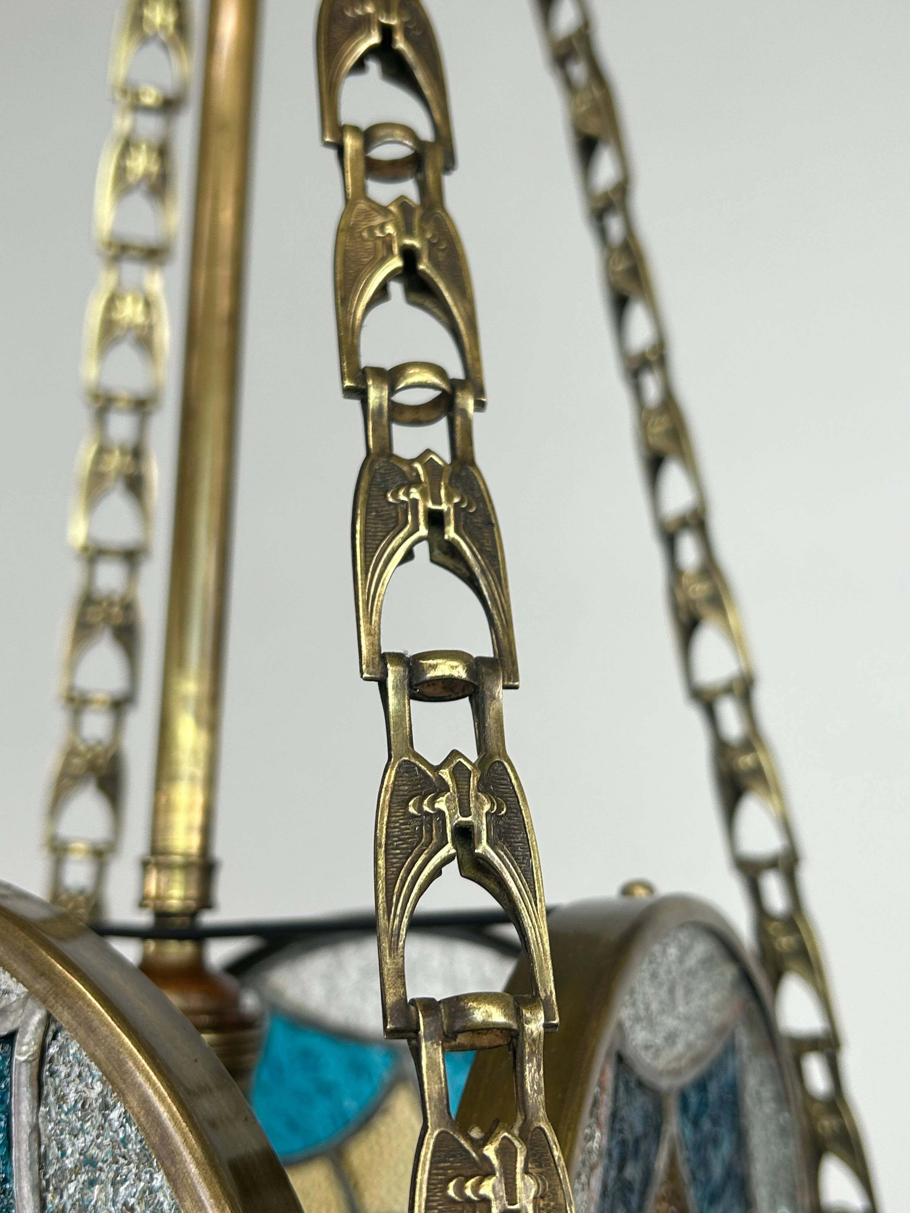 Jugendstil pendant lamp