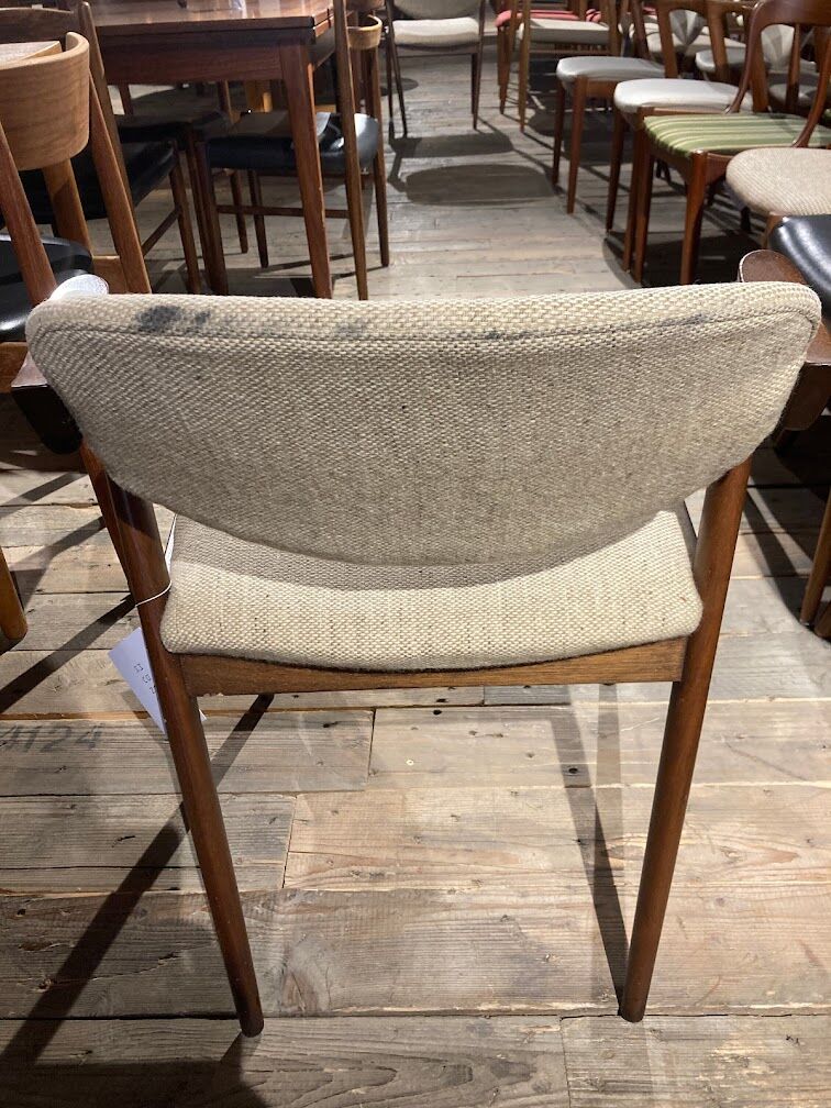 Model 42 teak dining chairs by Kai Kristiansen for Schou Andersen