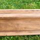 Antique bench in solid beech
