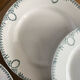 Set of 6 flat plates Saint Amand