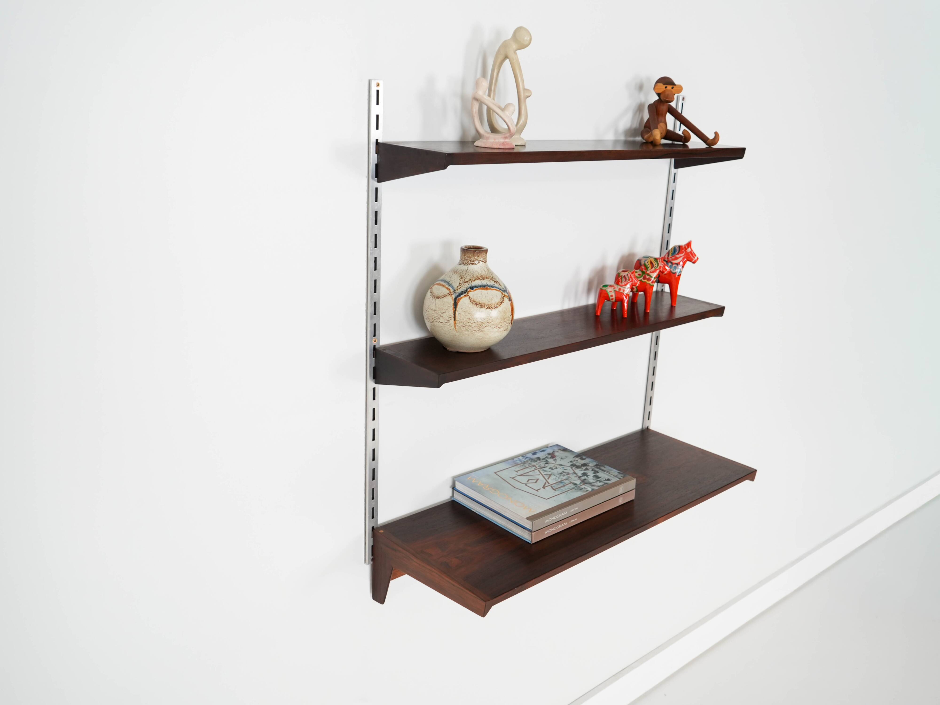 Rosewood modular shelving unit, Danish design, 1960s, designer: Kai Kristia