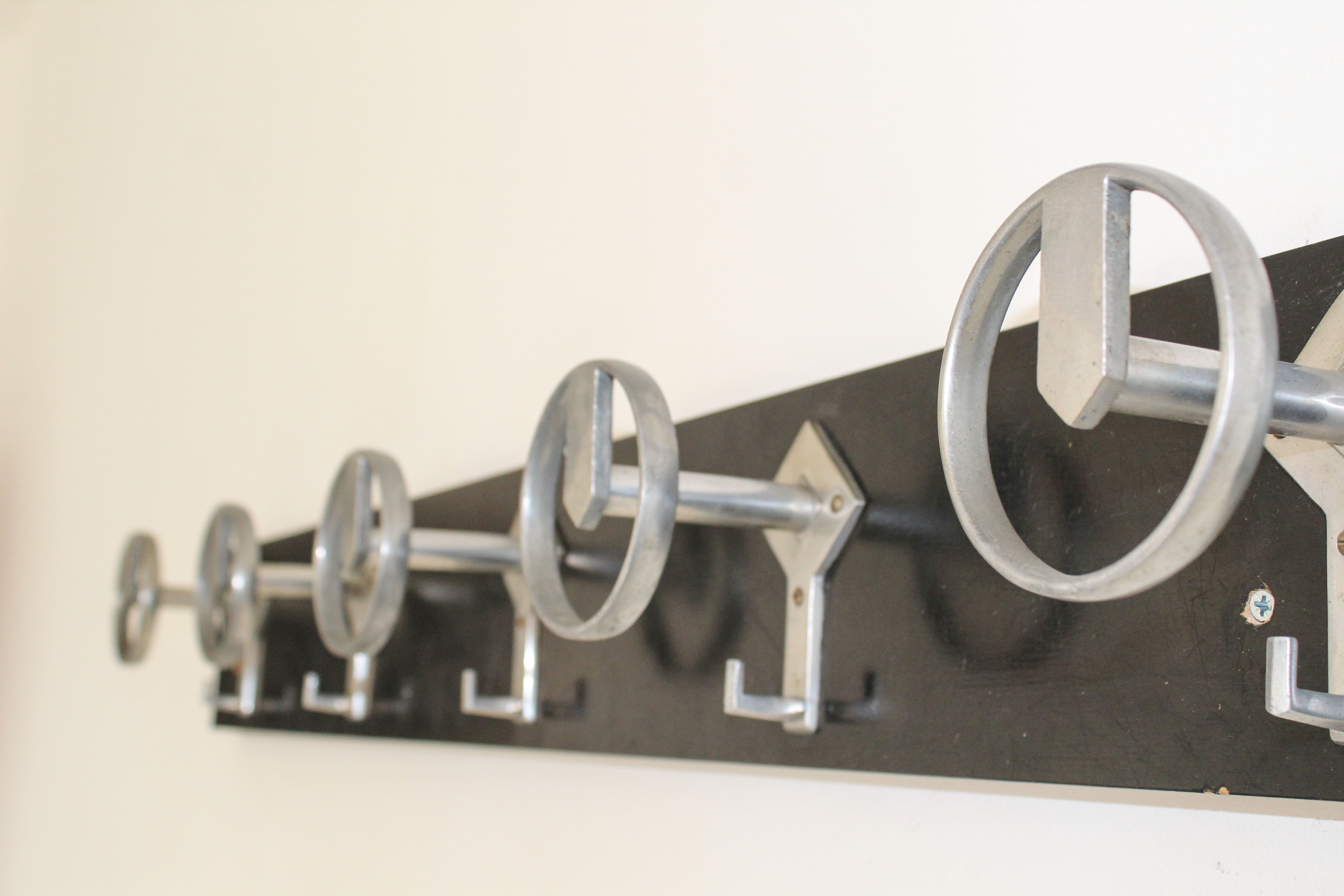 Hang wall clothes, Italy 70s.