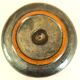 Black ceramic ashtray, enamelled, signed Jean Marais, 1960s/1970s