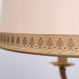 Lampadaire Empire en bronze doré, France, années 1950